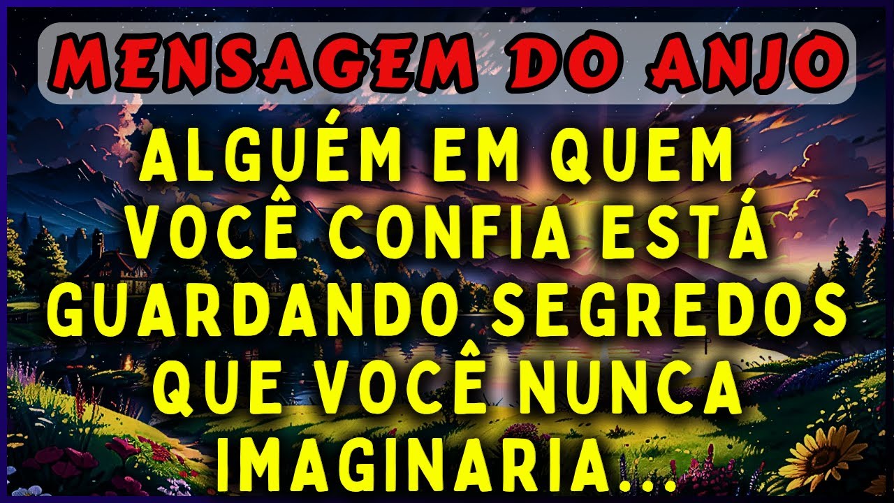 🔴ALGUÉM EM QUEM VOCÊ CONFIA ESTÁ GUARDANDO MUITOS SEGREDOS QUE VOCÊ NUNCA IMAGINARIA...