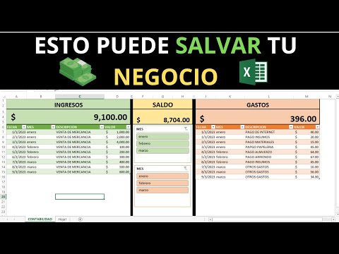 , title : '🚀 Como Hacer Una Tabla de INGRESOS y GASTOS en EXCEL  para ADMINISTRAR Un NEGOCIO 💰'