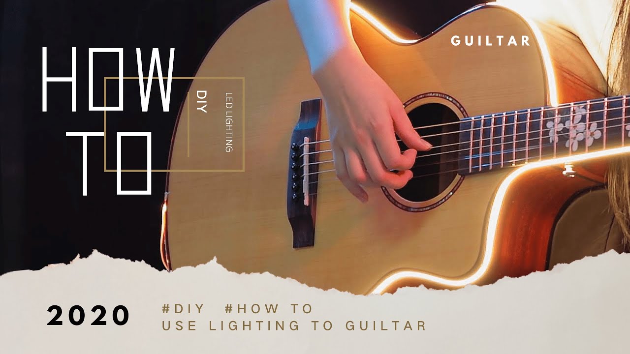 How To Add A Flexible Cob Led Strips To Your Guitar
