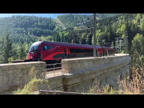 Railjet, Kalte Rinne Viadukt, Breitenstein, Semmeringbahn, 2024-09-08