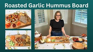 Tami's Oven Roasted Garlic Hummus Board