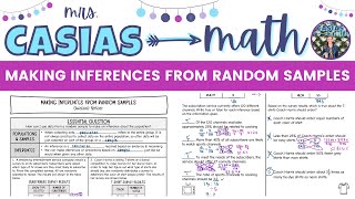 Making Inferences from Random Samples | 7th Grade Math Lesson