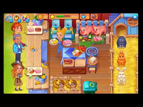 Cooking Farm - Hay & Cook Game - Level 154 🍎🌻🫐 - No Boosters - FULL STORY - CaroGamesNL