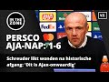 Schreuder likt wonden na complete afgang: 'Dit is Ajax-onwaardig'