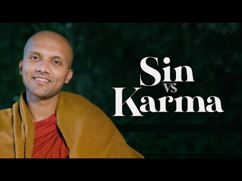Sin vs Karma | Buddhism In English