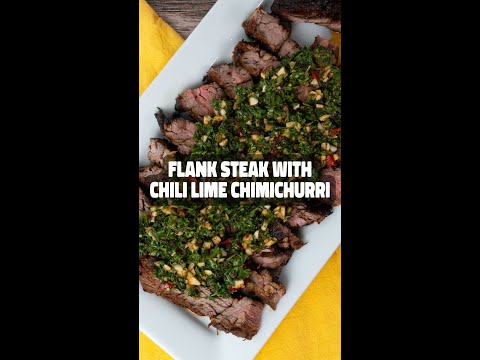 The Secret To The BEST Flank Steak!