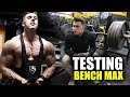 TESTING MY BENCH PRESS MAX | 4 Tips On Increasing Your Bench Press