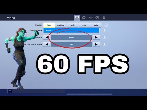 How To Get 60fps On Fortnite Mobile Smotret Onlajn Na - 