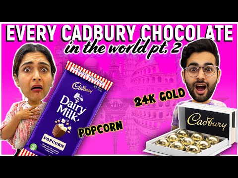 Chocolate Worth Rs 10,000? 😱 | We ATE Every Cadbury Chocolate - Part 2 | Foodie We