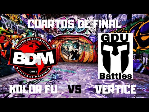 KOLOR FU VS VERTICE/ 4TOS/ CLASIFICATORIA A BDM POR GDU/ 2K19
