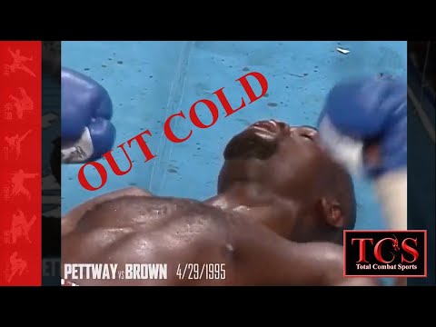 Simon Brown Knocked Out Cold And Kept Throwing Punches