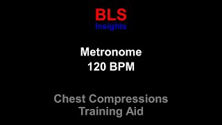 Download lagu Metronome 120 BPM - For CPR Training - Chest Compression Rate #listenable mp3