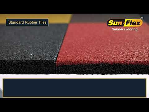 Gym Rubber Tiles