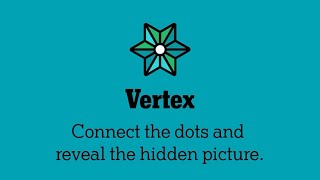 NYTimes Games VERTEX Puzzle - Today’s NYT Vertex Puzzle “Parlor Problem” Drawing Solution April 1st