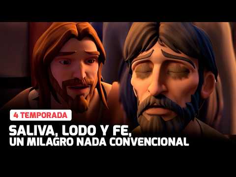 Saliva, lodo y fe, un milagro nada convencional | Historias de la Biblia para Niños | Superlibro
