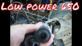 Honda Rincon 650 low on power