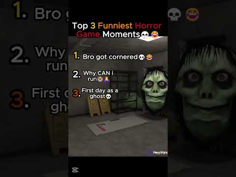 Top 3 FUNNIEST Horror Game Moments PART 2… I Can’t Breathe! 😂💀