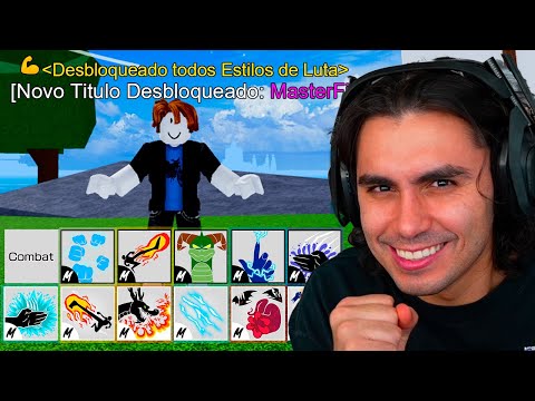I Unlocked ALL FIGHTING STYLES in Blox Fruits