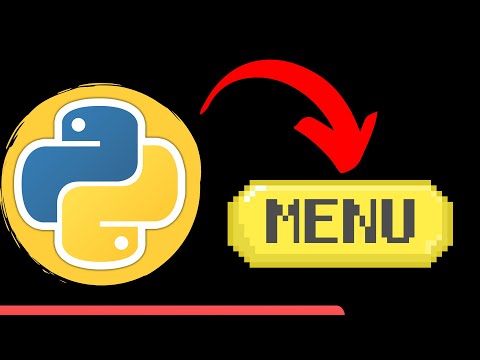 Menu Widget In Tkinter Python
