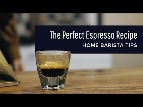 Das perfekte Espresso-Rezept finden