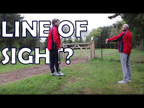 Rule of Golf - Immovable Obstruction