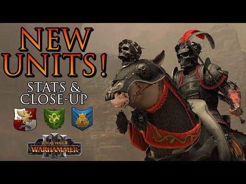 Thrones of Decay NEW UNITS! - Stats & Close-up | Warhammer 3