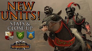 Thrones of Decay NEW UNITS! - Stats & Close-up | Warhammer 3