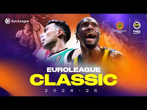 A ONE-POINT FINISH in Athens | Panathinaikos - Fenerbahce | EUROLEAGUE CLASSIC GAMES 2024-25