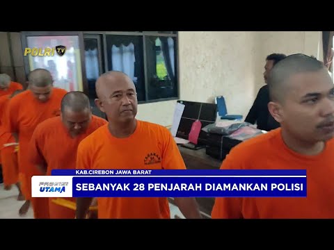 POLRESTA CIREBON AMANKAN 28 PELAKU PENJARAHAN GEDUNG DPRD