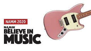 Video thumbnail for NAMM 2020: Fender Player Series Mustang - Sound Demo (no talking) by Guitar Bonedo