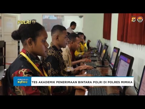 TES CAT AKADEMIK PENERIMAAN POLRI TA 2024 POLRES MIMIKA