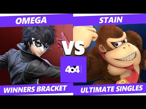 4o4 Smash Monthly 23 Whistle Invitational Qualifier - AP| omega (Joker) vs Stain (Donkey Kong) - WR1