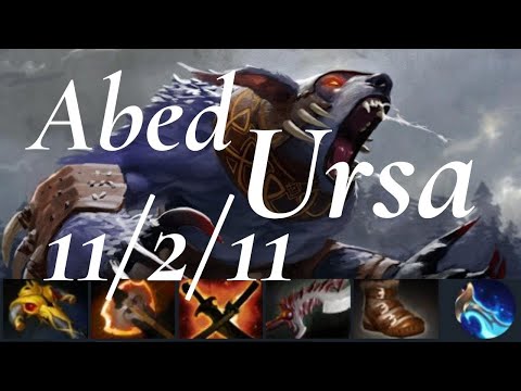 Abed carry Ursa, Whitemon Bane - miserable enemy(ಥ﹏ಥ) - dota2