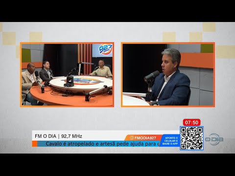 Entrevista com o Vereador Thiago Carvalho no programa Comando Geral 27 04 2023