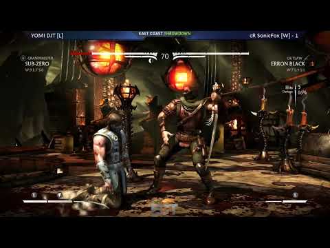 DJT VS SonicFox - Grand Finals - MKX -  East Coast Throwdown 2015