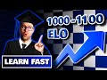 Learn Chess By BUILDING HABITS 1000 1100 ELO