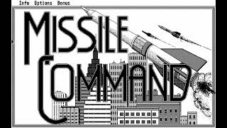 Missle Command / Atari ST monochrome