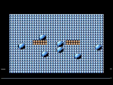 Atari 800XL 7 Software sprites running at 25fps over animated background with front layer