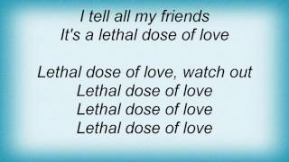 Rod Stewart - Lethal Dose Of Love Lyrics