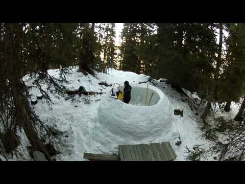 comment construire un igloo en neige