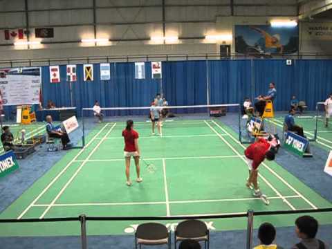 USA Jenny Jin/Darren Yang versus Canadian Team in 2012 Pan Am Quarter-Final II