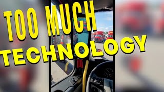 Too Much Technology Inside Saia Truck |  Public Interview