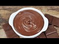 How To Make Chocolate Custard At Home Homemade Chocolate Cream Italian Baking Recipe From Scratch