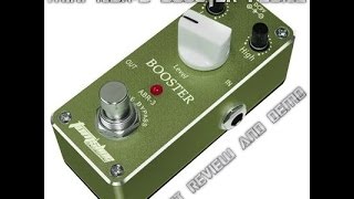Video thumbnail for Aroma Tom's Line Engineering Booster ABR-3 Guitar Effects Pedal, Demo by JandW Music