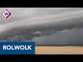 Timelapse: dreigende rolwolk boven Scheveningen - OMROEP WEST