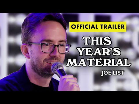 Joe List: This Year's Material |  Trailer