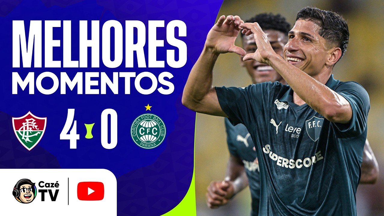 MELHORES MOMENTOS: FLUMINENSE 4 X 0 CORITIBA | BRASILEIRÃO 2026 | 29ª RODADA