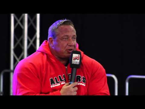 Markus Rühl: Trainings-& Ernährungsseminar 2013 in der Messehalle