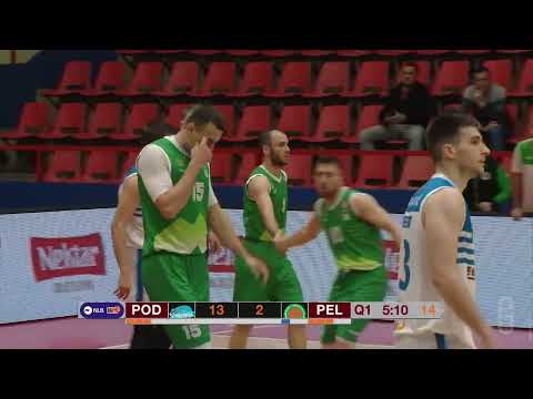 NLB ABA League 2 2021/22 highlights, Round 10: Podgorica - Pelister-Bitola (11.2.2022)