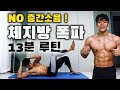 Lv.3 층간소음 없는 체지방 착즙 루틴 (떠먹는홈트)